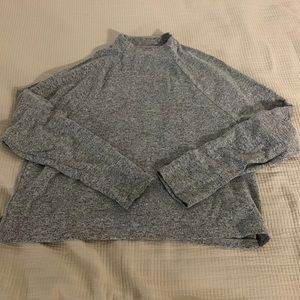 H&M long sleeve mock neck top